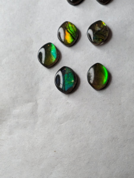 Marquise Ammolite gemstone size 8X10mm natural and genuine : E00bundle33