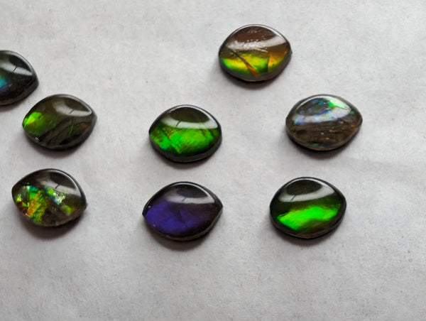 Marquise Ammolite gemstone size 8X10mm natural and genuine : E00bundle33