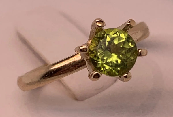 Birthstone 14K Yellow Gold Ring with 6mm Gemstone PN: E6519417 %product from Empire Ammolite