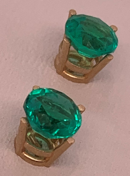 Birthstone 6mm Stud Earrings Set in 14K Yellow Gold PN: E676442 %product from Empire Ammolite