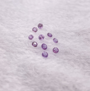 Amethyst 2mm natural and genuine quality gemstone: E00bundle44