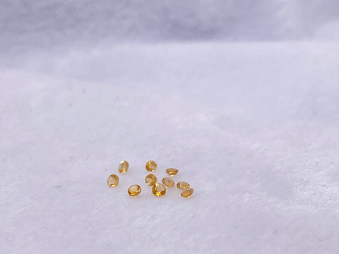 Citrine 2.5mm natural and genuine quality : E00bundle54