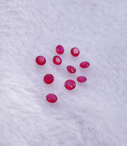 Ruby 2mm natural and genuine quality : E00bundle50