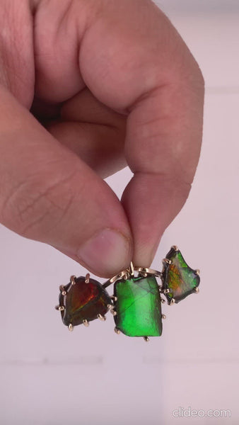 Ammolite Piece Of Me Pendant Video
