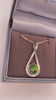 Ammolite Silver Pendant with an Infinity Design Video PN E20423 