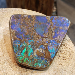 Ammolite Art Piece 50x57mm PN E137B