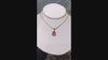 Ammolite Pear Pendant Set in 14KYG with a 10x12mm Gem Video  PN: E21024